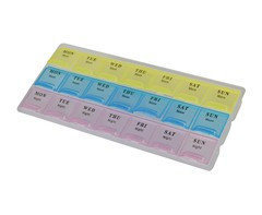 3-Times-a-Day Weekly Pill Organiser - GSR - P2474