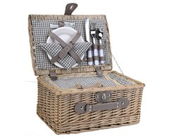 2-Person Wicker Picnic Basket - GSR - P2483