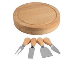 Chateau Cheese Board & Knife Set - GSR - P2485