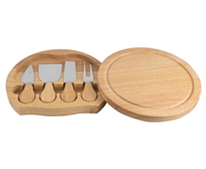 Chateau Cheese Board & Knife Set - GSR - P2485