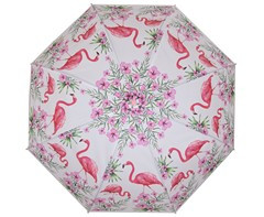 Kids Dome Flamingo 8-Panel Umbrella - GSR - P2504F