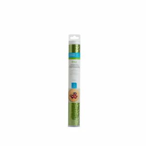 Cricut 2006631, Heat transfer vinyl roll, Smooth heat transfer vinyl, Green, Pattern, Glossy, Cricut Maker, Cricut Explore Machines