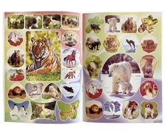 Wildlife Stickers & Colouring Book - GSR - ST322