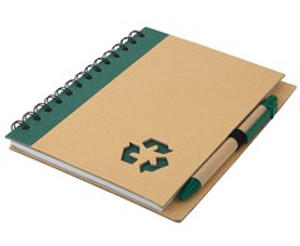 Thick Recycle Notebook & Pen - GSR - ST326I