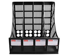 4 Bay File Holder - GSR - ST360B