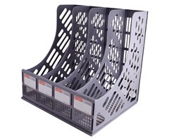 4 Bay File Holder - GSR - ST360H