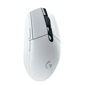 Logitech G G305 LIGHTSPEED Wireless Gaming Mouse, Right-hand, Optical, RF Wireless + Bluetooth, 12000 DPI, 1 ms, White