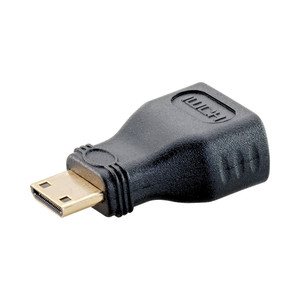 VCOM MINI HDMI FEMALE TO HDMI MALE ADAPTER (CA316) - TAR - ADA-MHDMIF-HDMIM-V-TAR