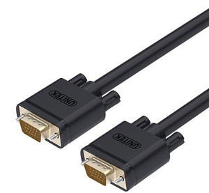 Unitek 10M SVGA MALE TO MALE 3C+6 (Y-C506) - TAR - CAB-SVGA-MM-10M-C506-TAR