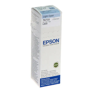Epson T6735 Light Cyan ink bottle 70ml, Standard Yield, Pigment-based ink, 1 pc(s)