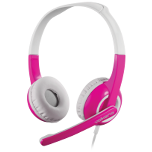 VOLKANO KIDS CHAT JUNIOR SERIES HEADSET WITH MIC - PINK - VK6512PK-KOL