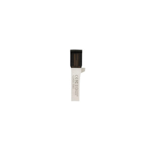 Transcend JetFlash 890 64GB, 128 GB, USB Type-A / USB Type-C, 3.2 Gen 1 (3.1 Gen 1), Cap, 3 g, Black, Silver