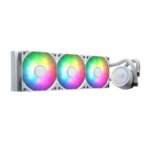 Aerocol Abyss L360 White - 360mm ARGB Liquid Cooler - Intel LGA1851/LGA1700   - AMD AM4/AM5. 