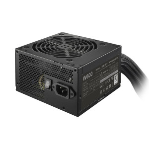 Cooler Master ELITE NEX White 600 230V Black Mesh Cable, 600 W, 200 - 240 V, 50/60 Hz, 4.5 A, Active, 110 W