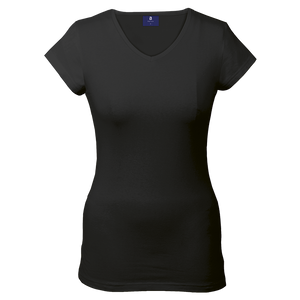 170g Essential V-Neck Slim Fit Ladies