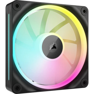 Corsair CO-9051025-WW, Fan, 12 cm, 400 RPM, 2400 RPM, 69.9 cfm, Black