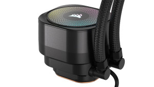 Corsair NAUTILUS 240 RS ARGB Liquid, Air cooler, 2100 RPM, 34 dB, 74.37 cfm, Black