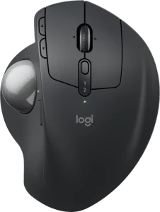 Logitech 910-007260, Right-hand, Vertical design, Optical, RF Wireless + Bluetooth, 2048 DPI