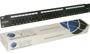 RCT 24 PORT CAT5E UTP PATCH PANEL