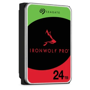 Seagate IronWolf Pro ST24000NT002, 24 TB, 7200 RPM, 512 MB, 3.5", Serial ATA III