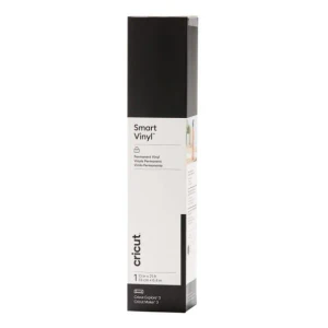 Cricut Smart Vinyl Permanent, Heat transfer vinyl roll, Black, Monochromatic, 330 mm, 6400 mm