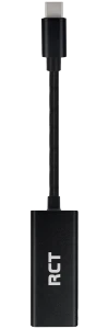 RCT USB 3.0 type Gigabit ethernet adapter with C & A converter. 