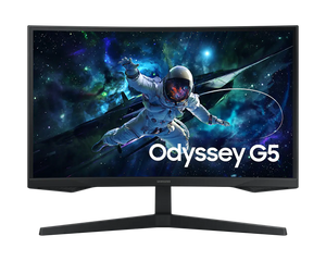 Samsung Odyssey G55C Gaming 1000R Curved Borderless 32" Display VA Response: 1ms MPRT AR: 16:09 Resolution: 2560x1440 Cu - TAR - LS32CG552EAXXA-TAR