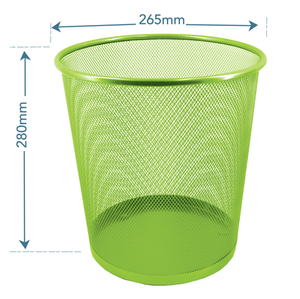 Mesh Round Bin M900 - Green -