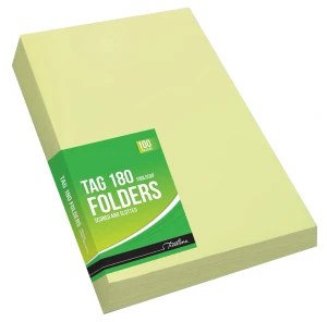 Tag 180 Folders Yellow