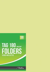 Tag 180 Folders Yellow