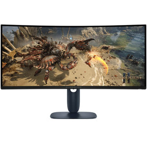 Dell AlienWare 34''  WQHD Curved Gaming Monitor, Resolution:3440 x 1440, 3440 x 1440, Standard Refresh Rate:180 Hz, Stan - TAR - 210-BQWL-TAR
