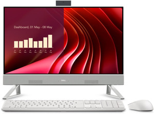 Dell 24 AIO EC24250:Intel Core i5-1334U (12M Cache, up to 4.6 GHz), 23.8" FHD (1920x1080) Antiglare, 16GB 5200MT/s DDR5, - TAR - EC24250_RPLU-R_007S-TAR