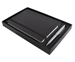 Flexi Notebook & Convex Pen Set - GSR - ST331SetS