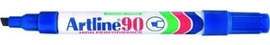 ARTLINE EK90 Permanent Chisel Marker (Blue) (Box of 12)-MA520521BX