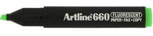 ARTLINE Highlighter EK660 (Green) (Box of 12)-MA520031BX ARTLINE Highlighter EK660 (Green) (Box of 12)-MA520031BX