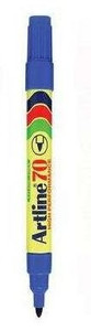 ARTLINE EK70 Permanent Bullet Marker (Blue) (Box of 12)-MA520616BX