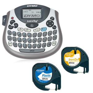 DYMO Letratag Label Maker - LT100T Desktop + 2 FREE Tapes-DS0758380BTS