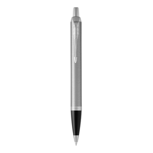 PARKER IM Ballpoint Pen - Stainless Steel Chrome Trim-NS2143631