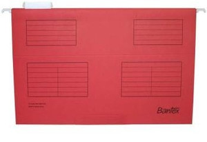 BANTEX Suspension F/C (Red) (Box of 25 + 25 Tabs)-B3470-09 BANTEX Suspension F/C (Red) (Box of 25 + 25 Tabs)-B3470-09