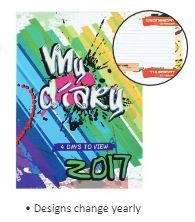 Diary - A5 School Dated 4 Days (ROCKET)-SAD432024