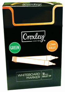 CROXLEY Whiteboard Marker - Green-MAR8516