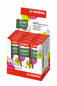 STABILO EASYergo 3.15 Ergonomic Mechanical Pencil Refills:  HB Box 6's-7890-6-HB