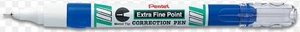 PENTEL Extra Fine Correction Pen-PZL72-W
