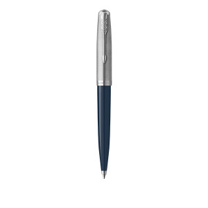 PARKER 51 Ballpoint Pen - Midnight Blue Chrome Trim-NS2123503