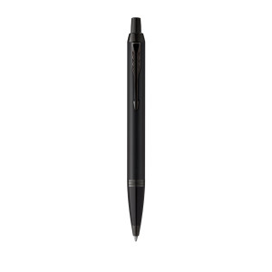 PARKER IM Achromatic Ballpoint Pen - Matte Black Black Trim-NS2127618
