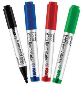 MONAMI Sigmaflo 220 Whiteboard Marker Blue Box 12.-MAR7904