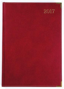 Diary  - A4 Executive Page-A-Day (Burgundy)-SAD431181-30
