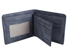 Urban Man Easton Cutout Detail PU Wallet - GSR - UGW803E