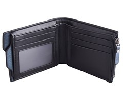 Urban Man Oxford 2 Piece PU Wallet & Cardholder - GSR - UGW805B