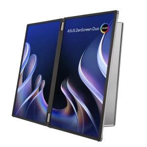 ASUS ZenScreen Duo OLED MQ149CD, 35.6 cm (14"), 1920 x 1200 pixels, WUXGA, OLED, 1 ms, Silver